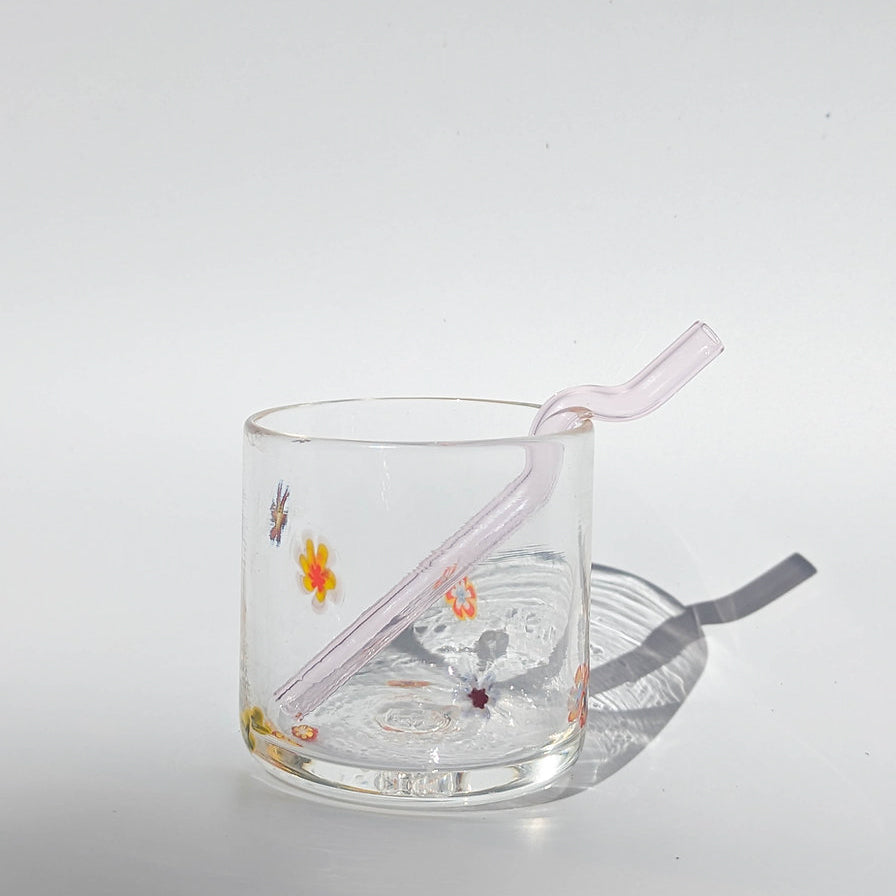 Lauren Hunt Glass. Squiggle Sipper Set