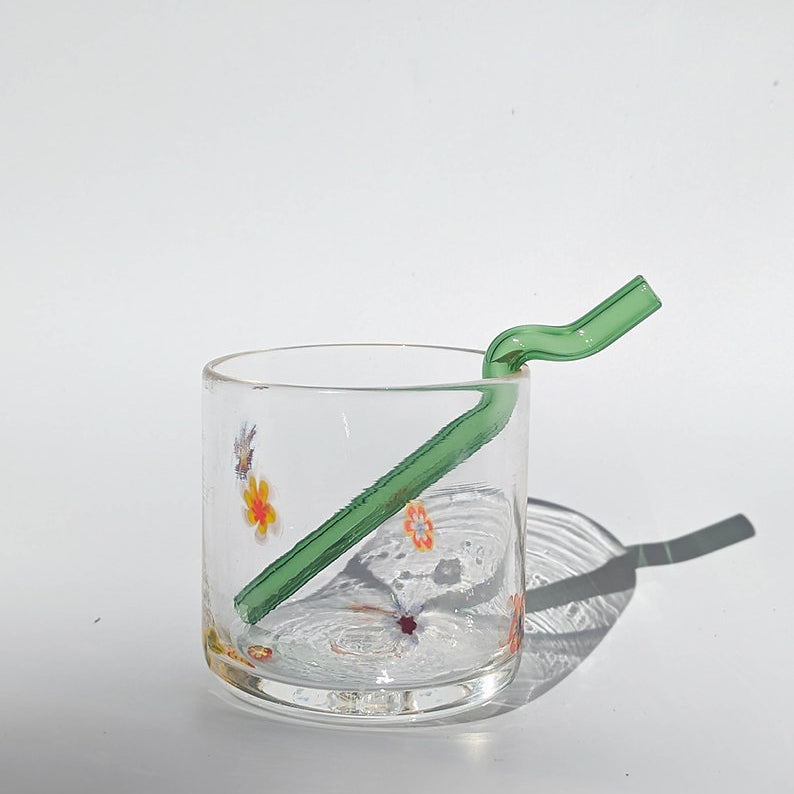 Lauren Hunt Glass. Squiggle Sipper Set