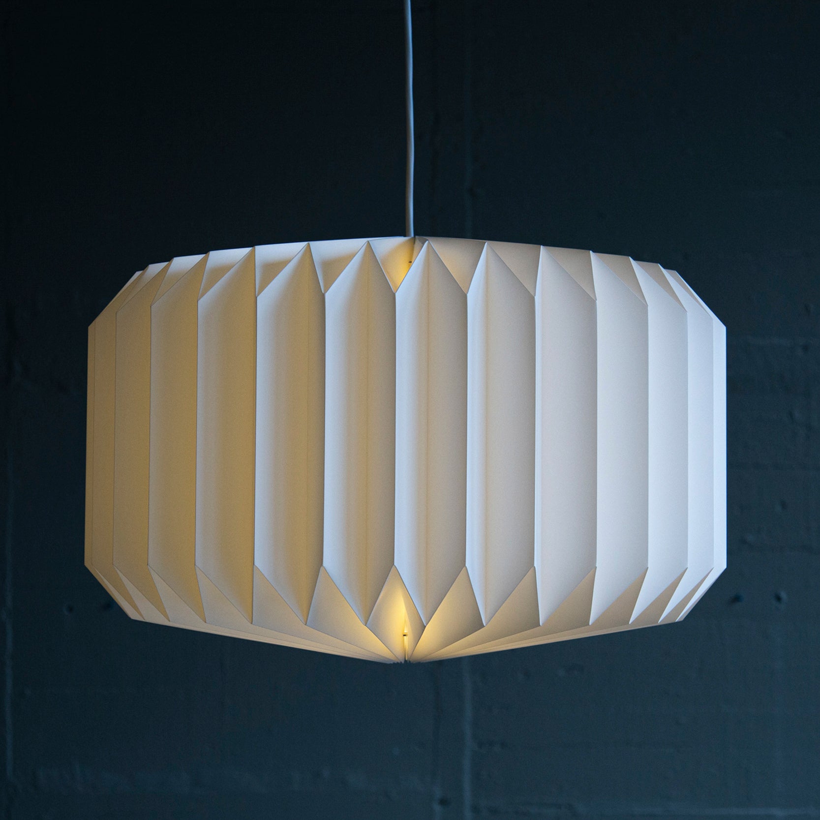 Blacklight. Large VFOLD Light Shade / Dia 660mm x 400H