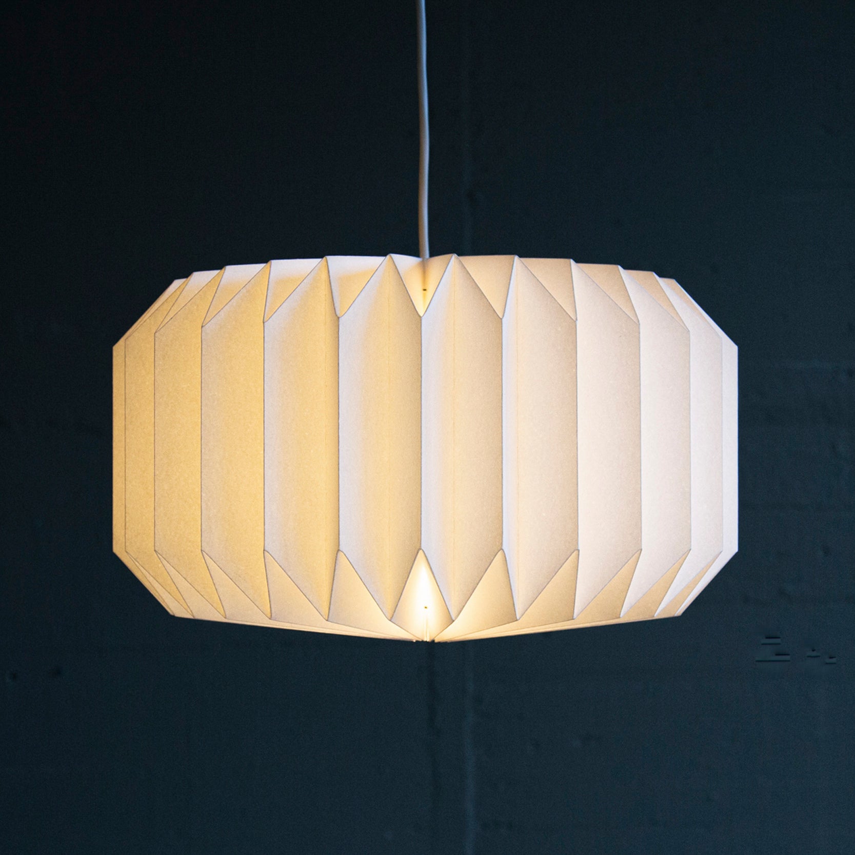 Blacklight. Medium VFOLD Light Shade / Dia 600mm x 350H