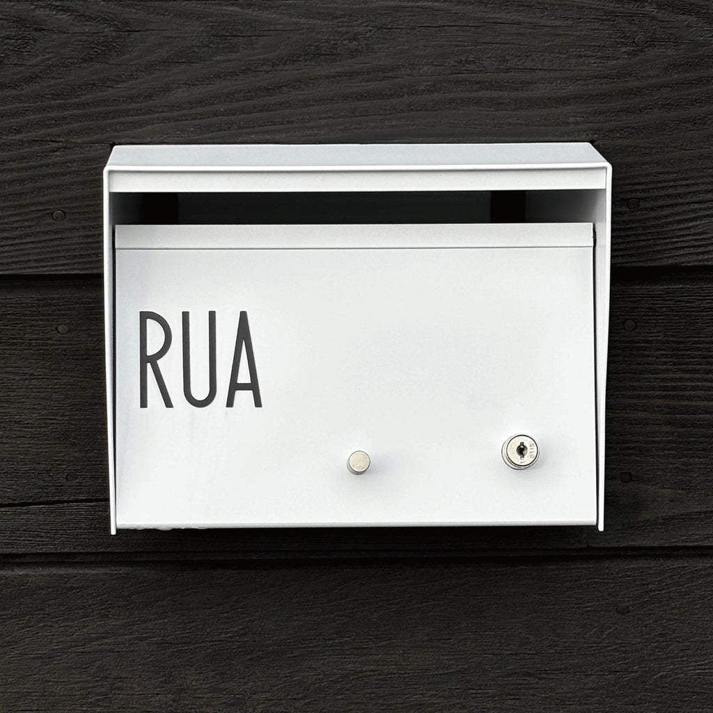 Box Design. Urban letterbox - White casing