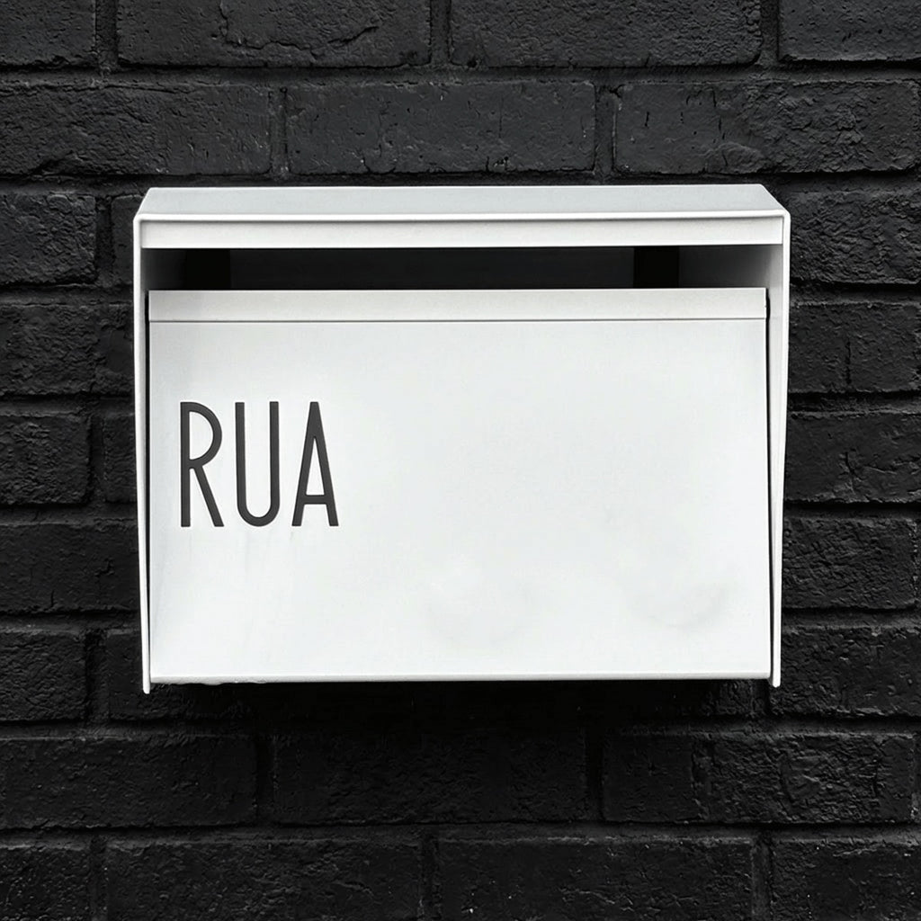 Box Design. Urban letterbox - White casing