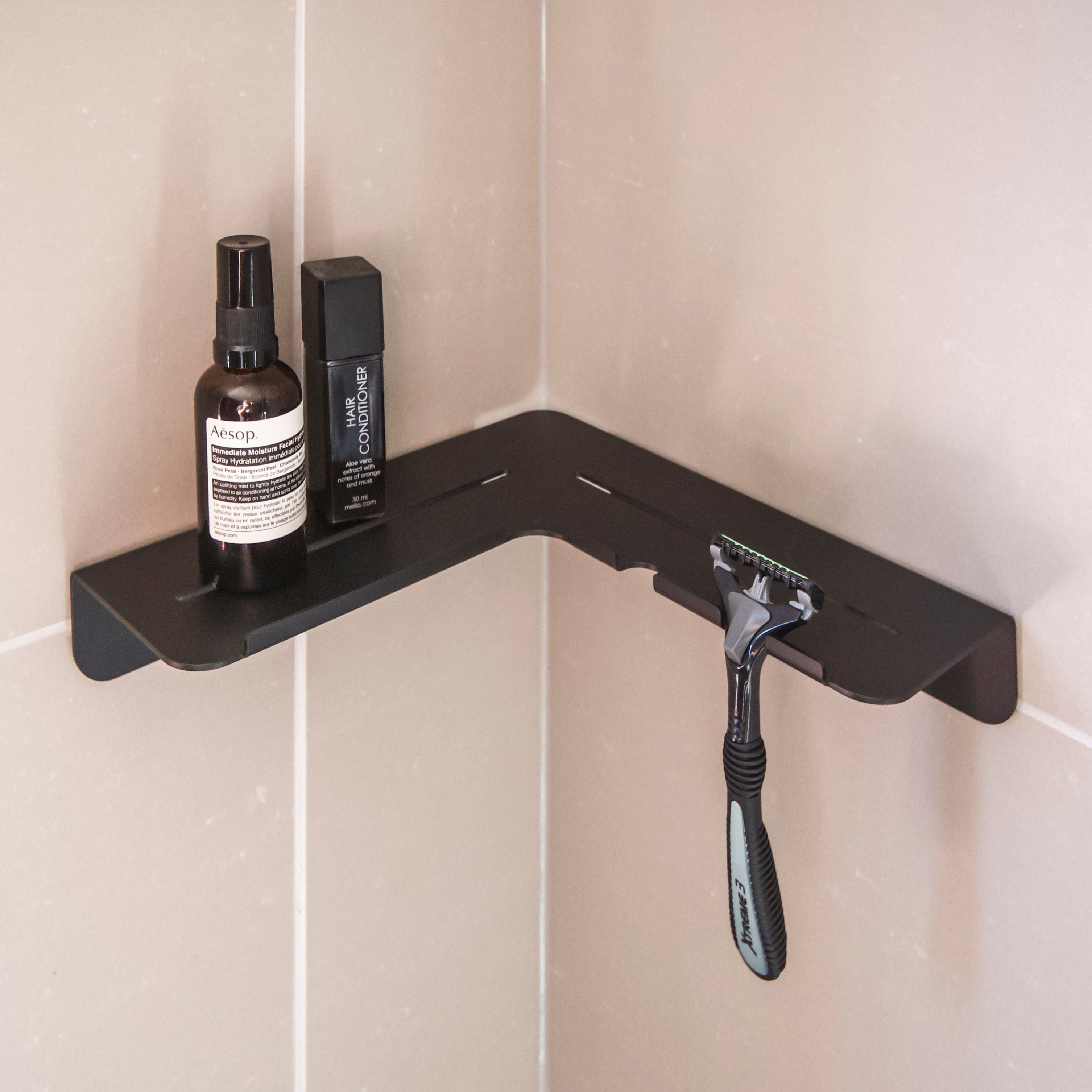 Crisp &Co. Vito Corner Shower Shelf
