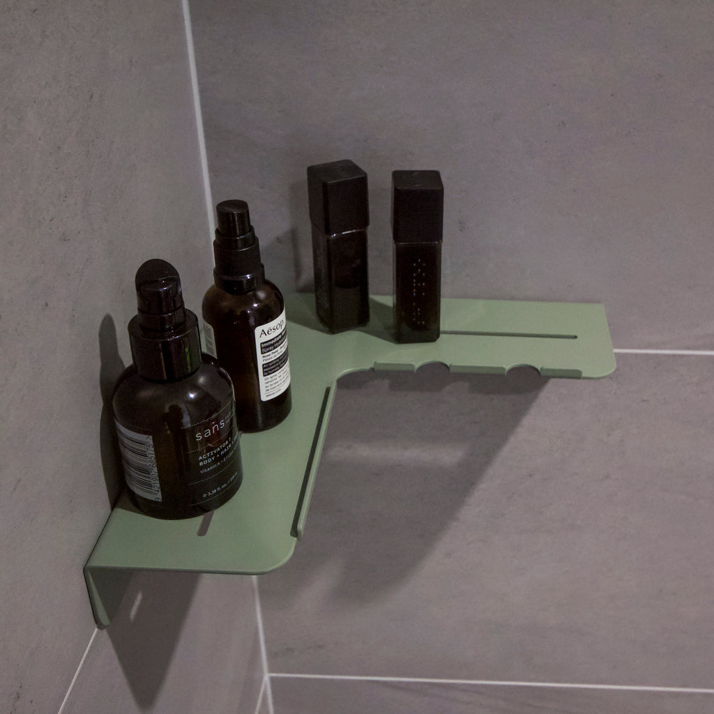 Crisp &Co. Vito Corner Shower Shelf