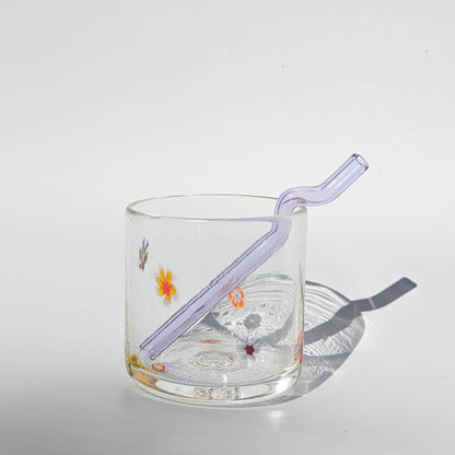 Lauren Hunt Glass. Squiggle Sipper Set