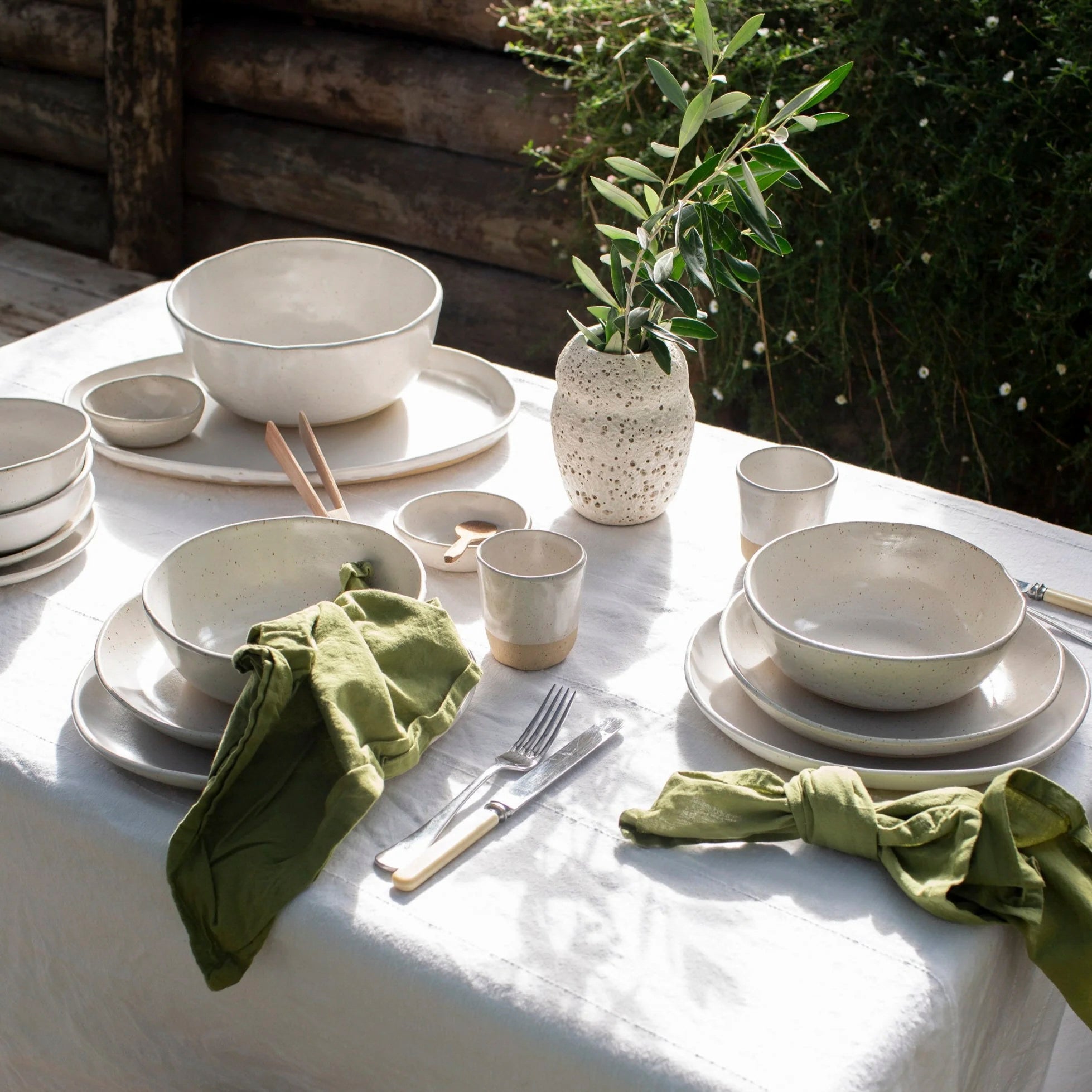 Lil Ceramics. Everyday Full Spread Dinner Set