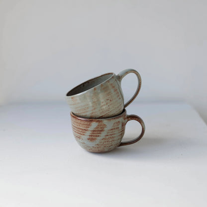 Lil Ceramics. Mug - Rusty Blue