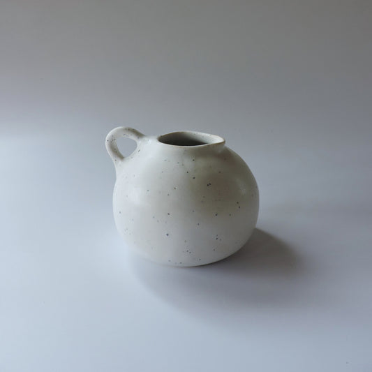 Nadine McConnell Ceramics. Sphere Jug - Chalk