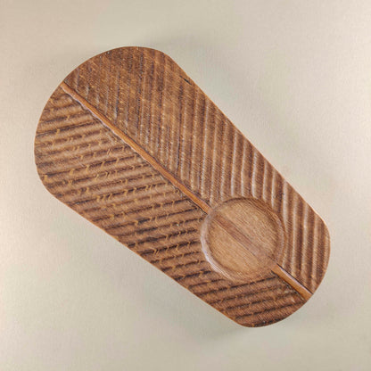 Nice.Jo. - Jo Bidwell. Dainty Nikau Tray - Oak