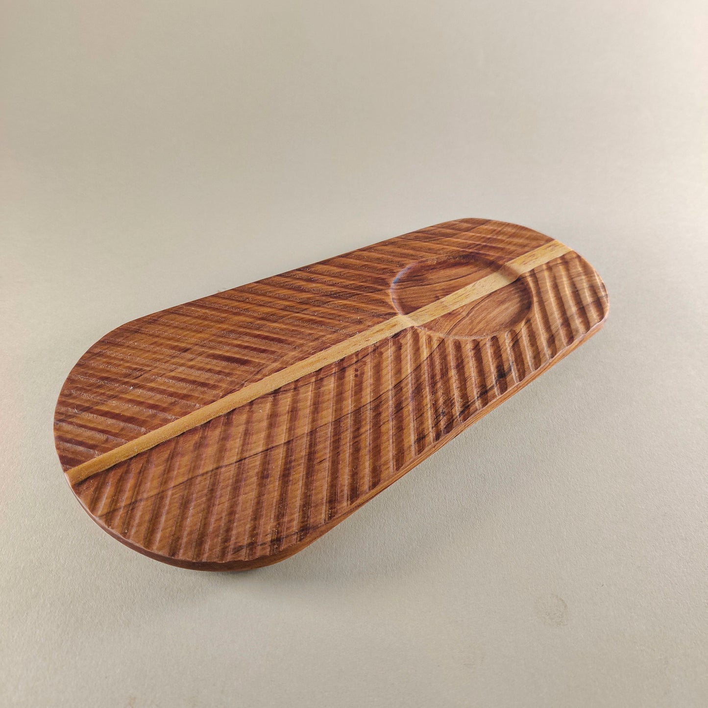 Nice.Jo. - Jo Bidwell. Dainty Nikau Tray - Rimu