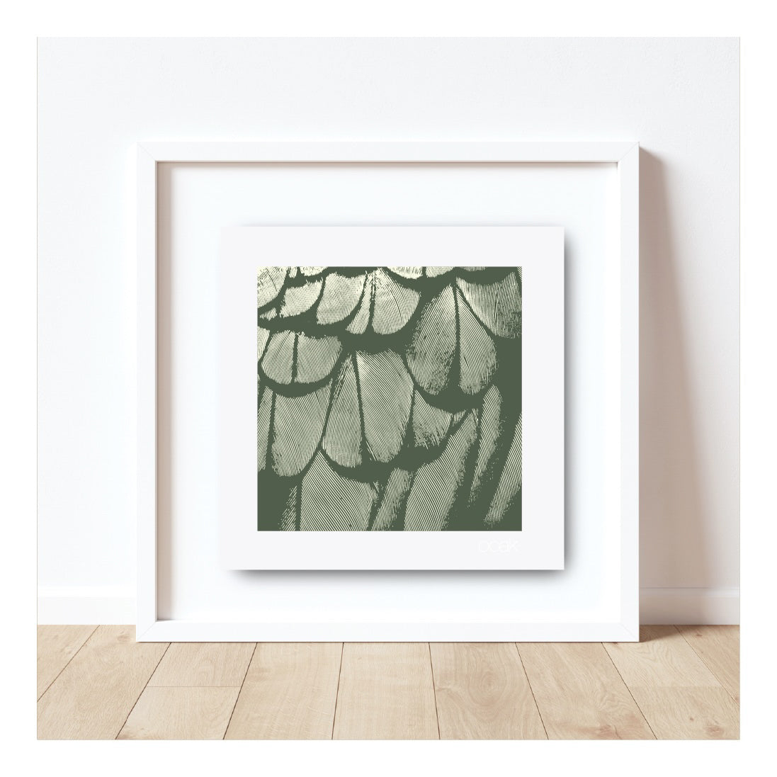 OOAK. Kea Feathers | Green