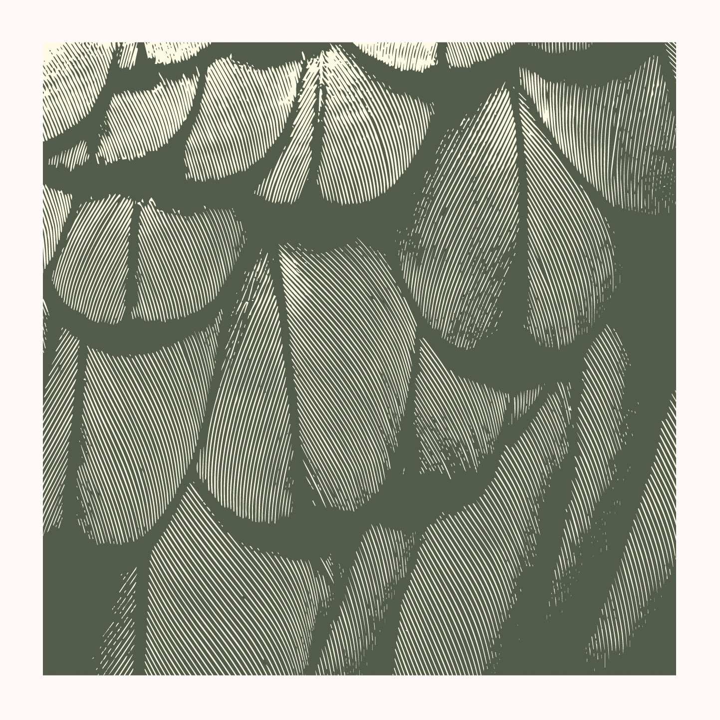 OOAK. Kea Feathers | Green