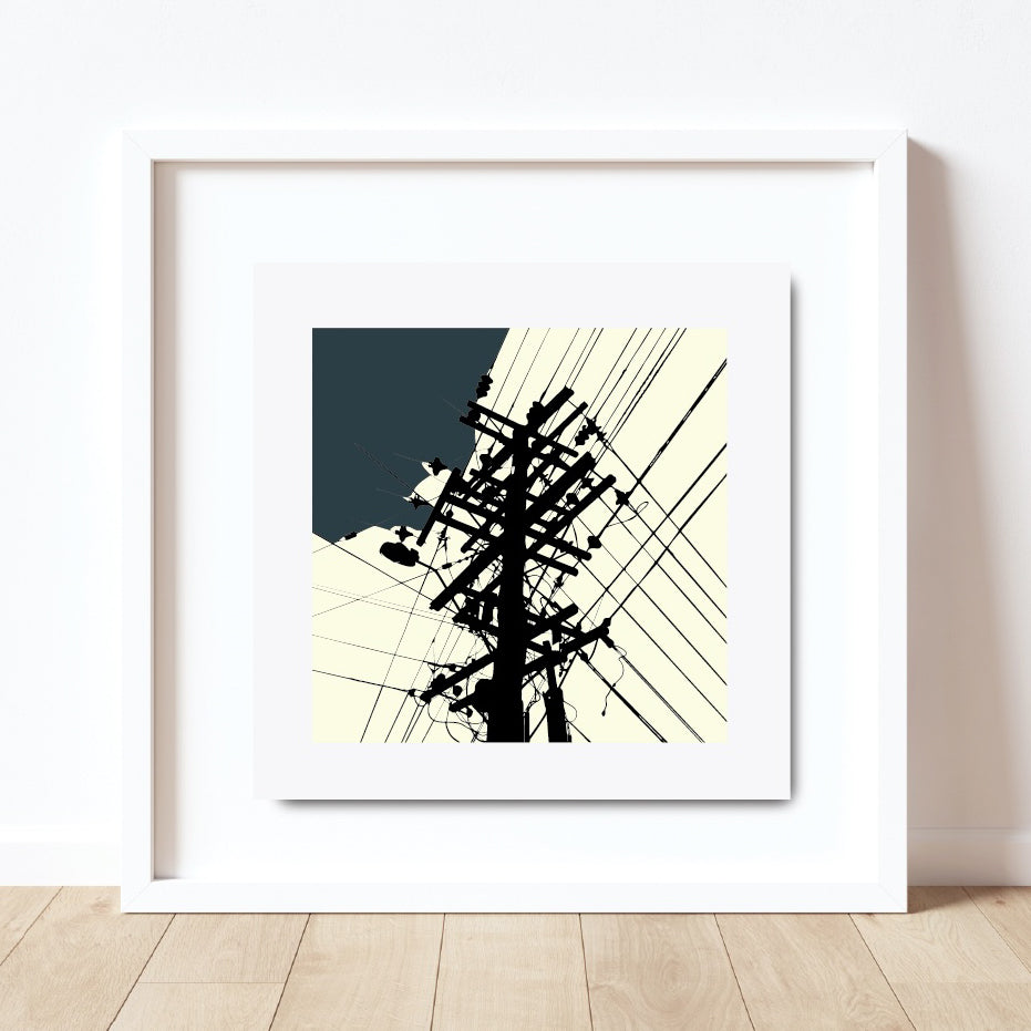 OOAK. Utility Pole | Pop Colours