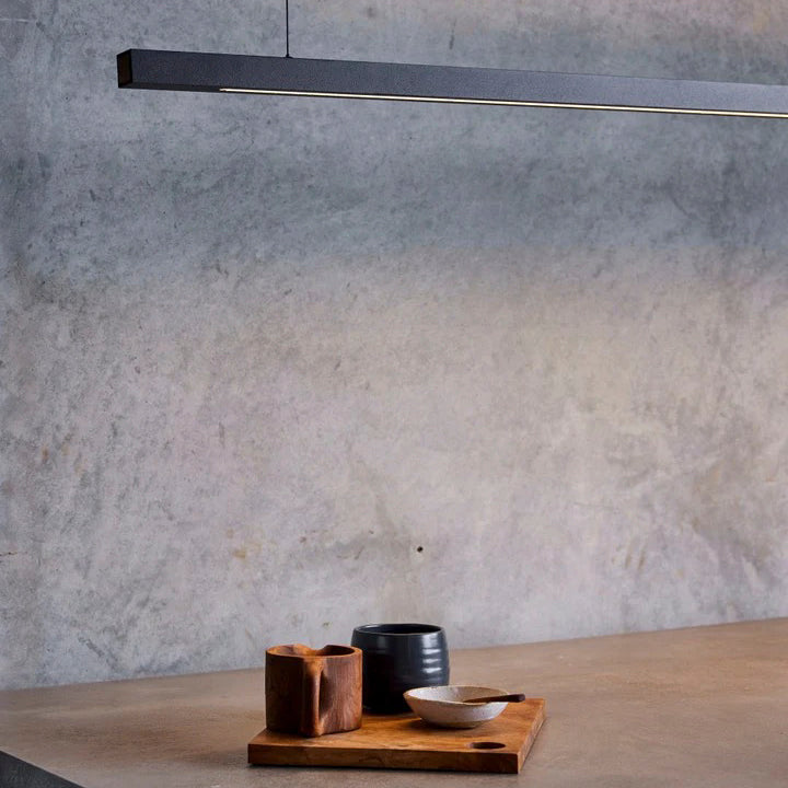 Social Light - L.I.M. LED Linear Pendant | Black