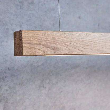 Social Light - L.I.M. LED Linear Pendant | Oak