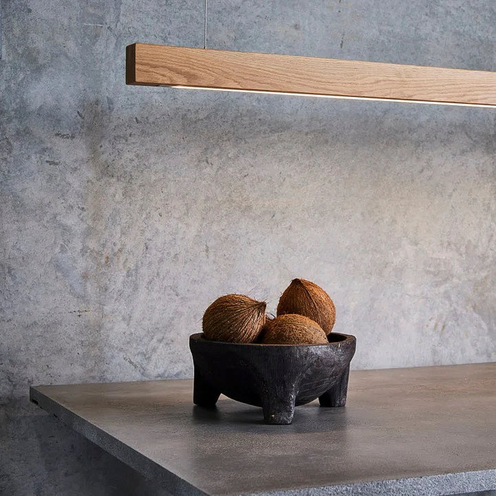 Social Light - L.I.M. LED Linear Pendant | Oak