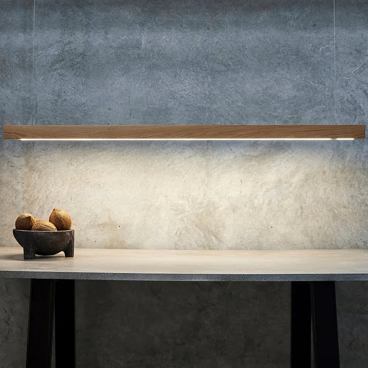 Capsühl Linear LED Linear Pendant | Oak