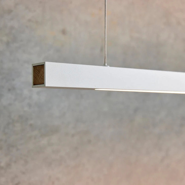Capsühl Linear LED Linear Pendant | White