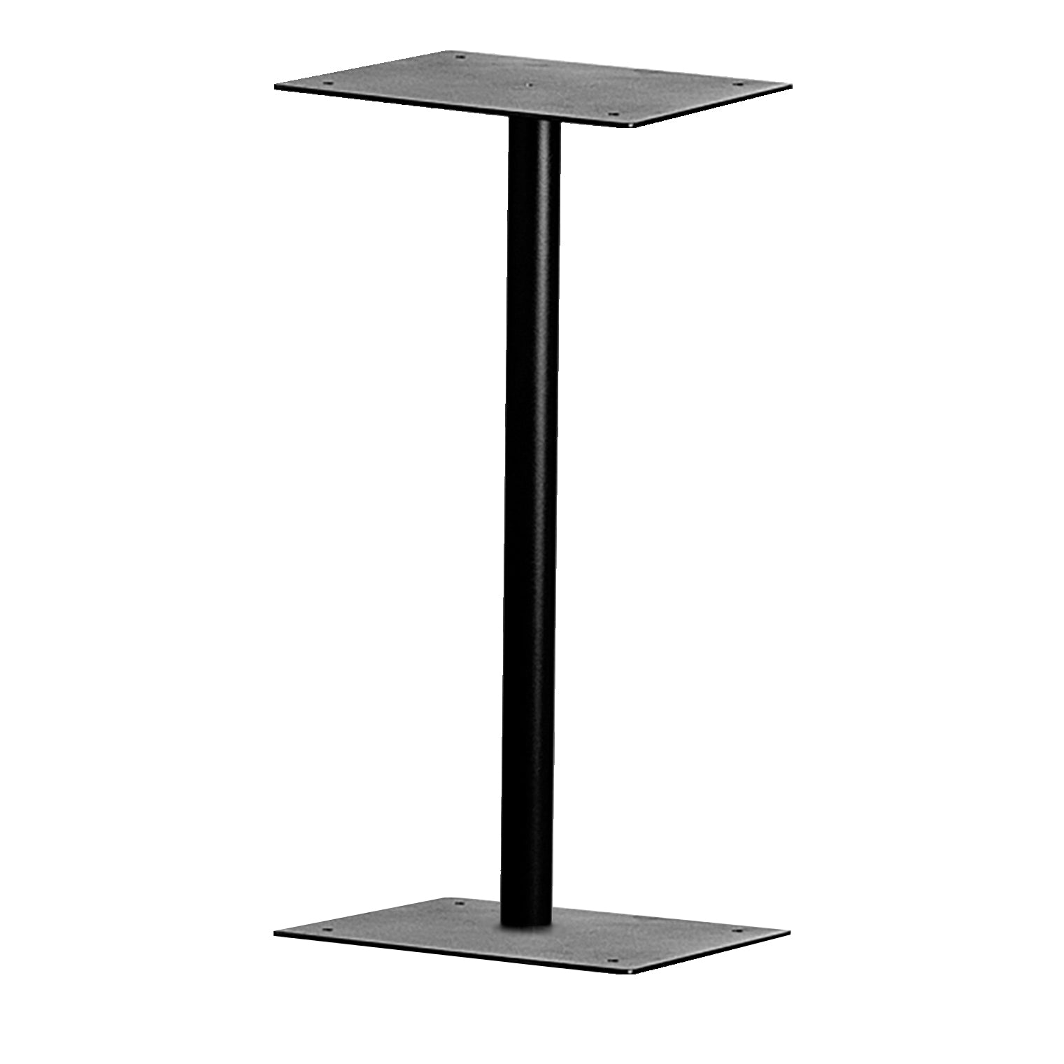 Box Design. Letterbox Pole - Double Ended - Black
