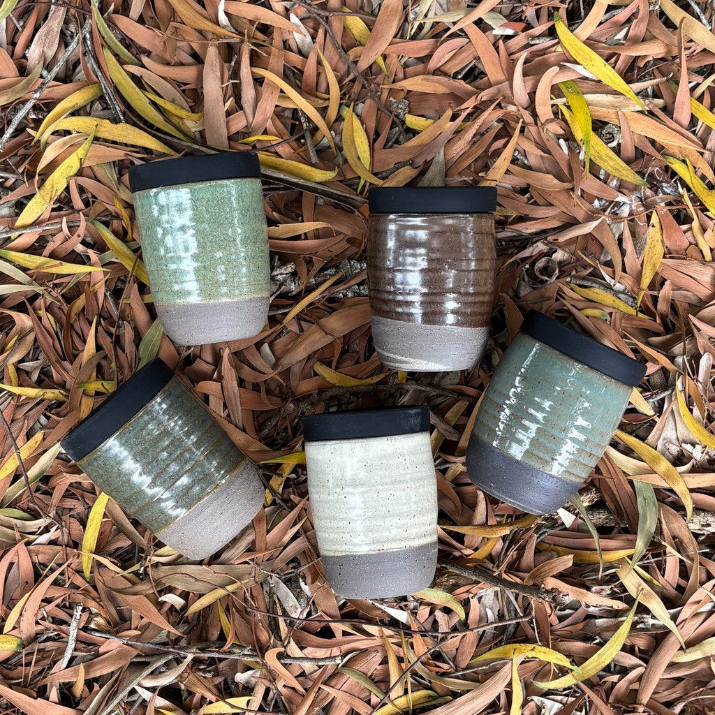 Lil Ceramics. Reclaimed Takeaway Cup
