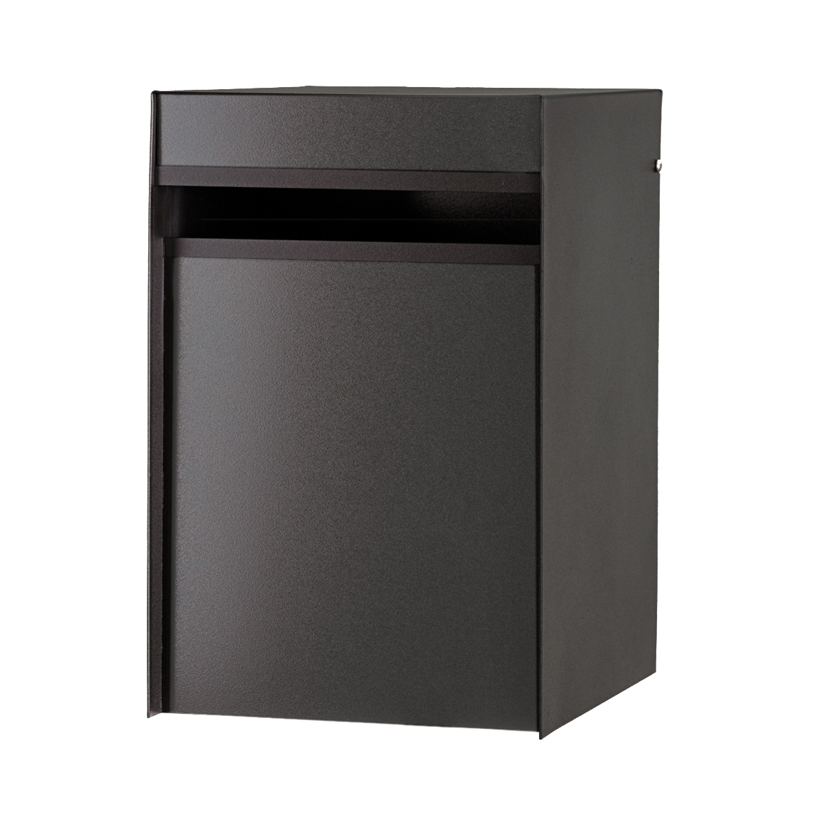 Box Design. Designer letterbox - Black casing