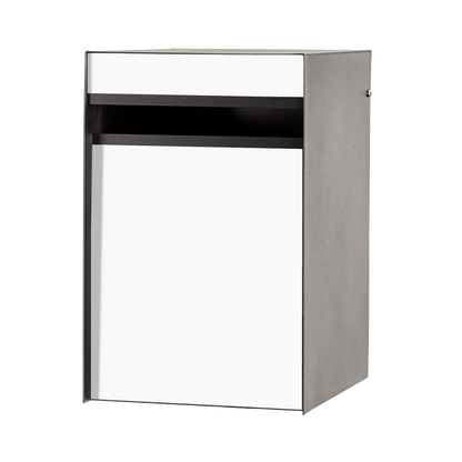 Box Design. Designer letterbox - Black casing