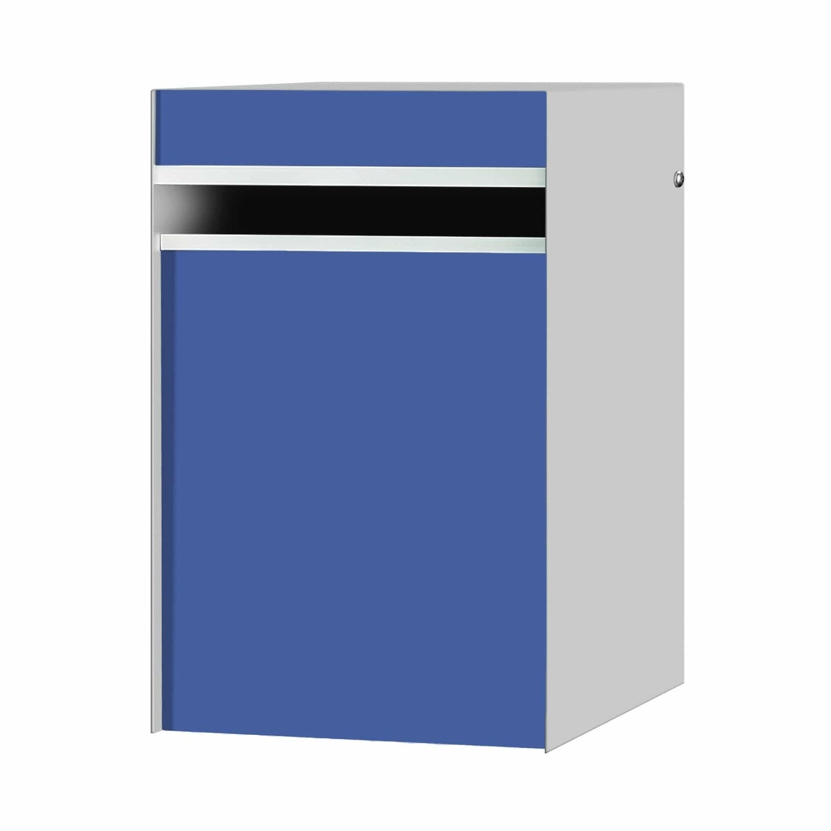 Box Design. Designer letterbox - Silver Pearl casing