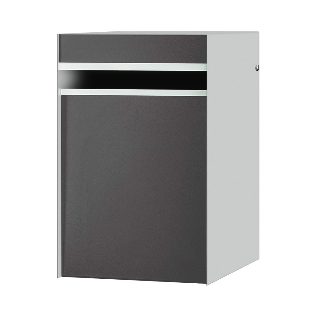Box Design. Designer letterbox - Silver Pearl casing