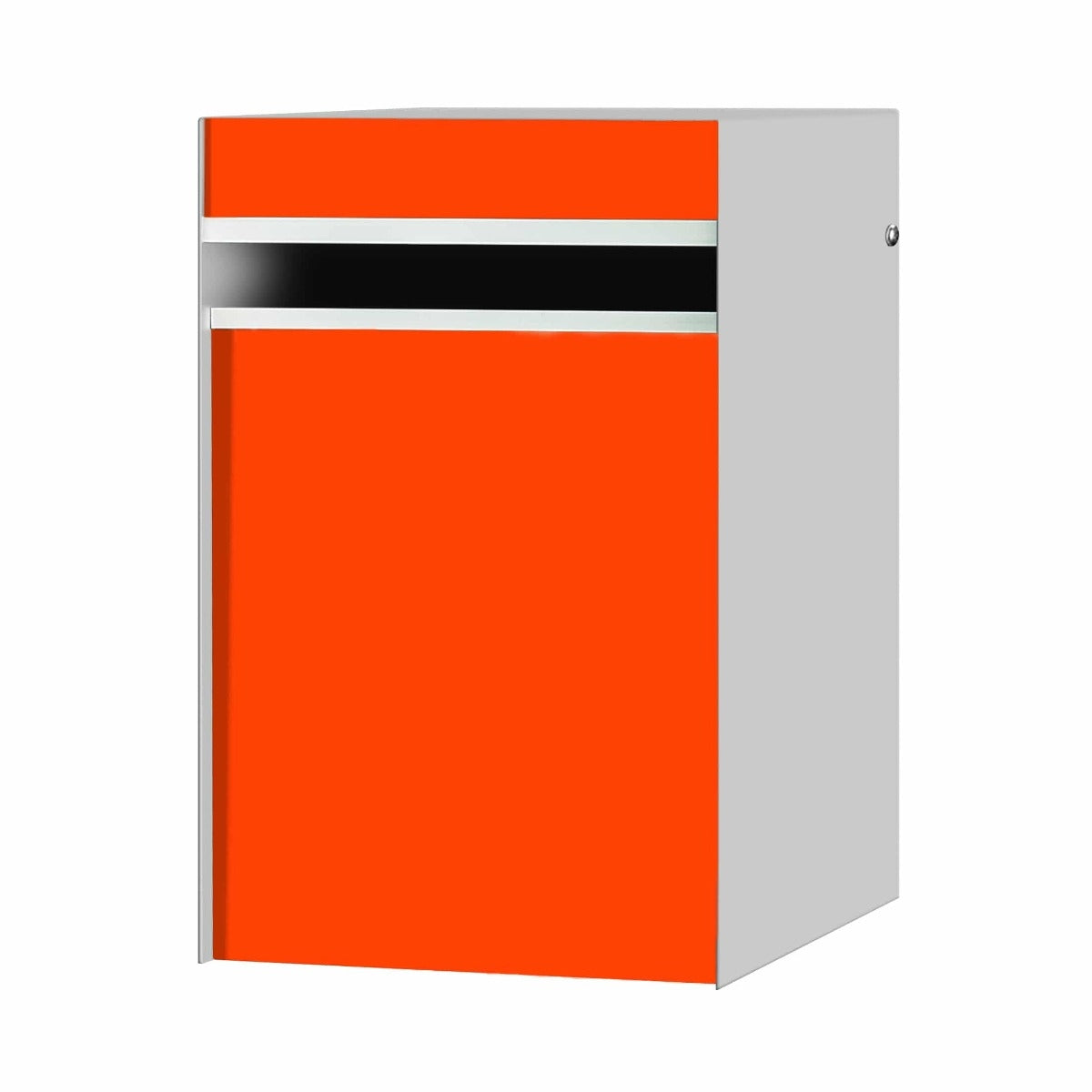 Box Design. Designer letterbox - Silver Pearl casing