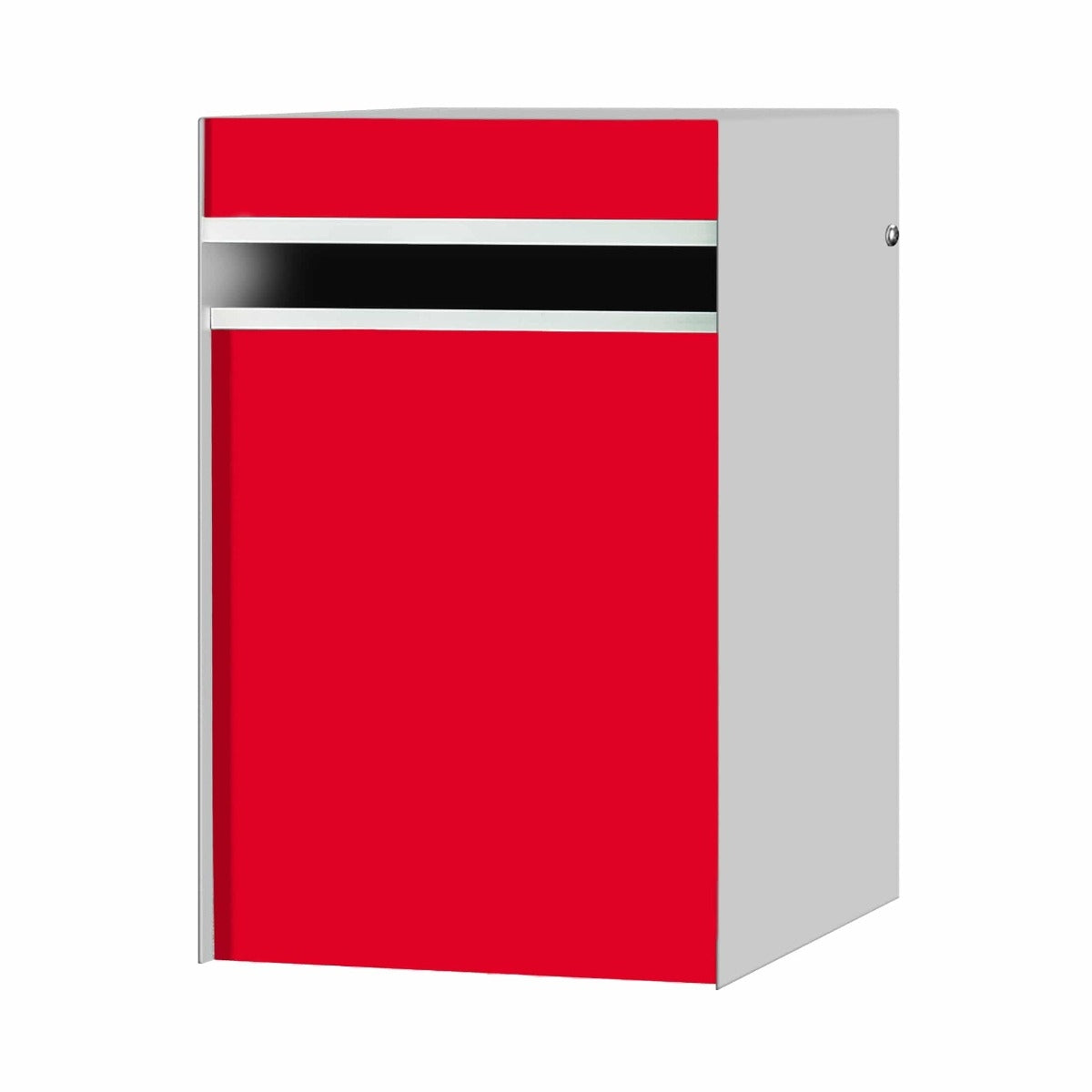 Box Design. Designer letterbox - Silver Pearl casing