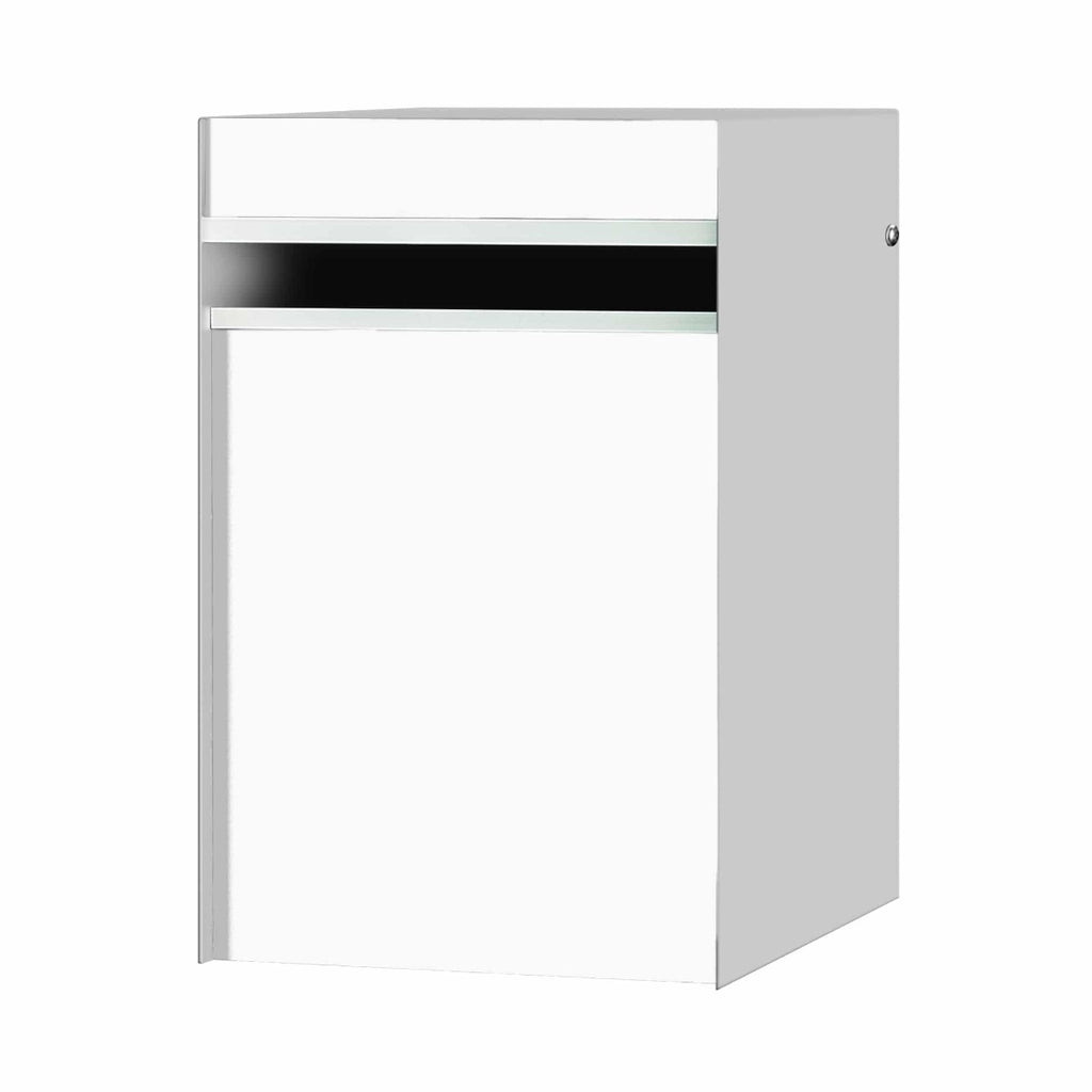 Box Design. Designer letterbox - Silver Pearl casing