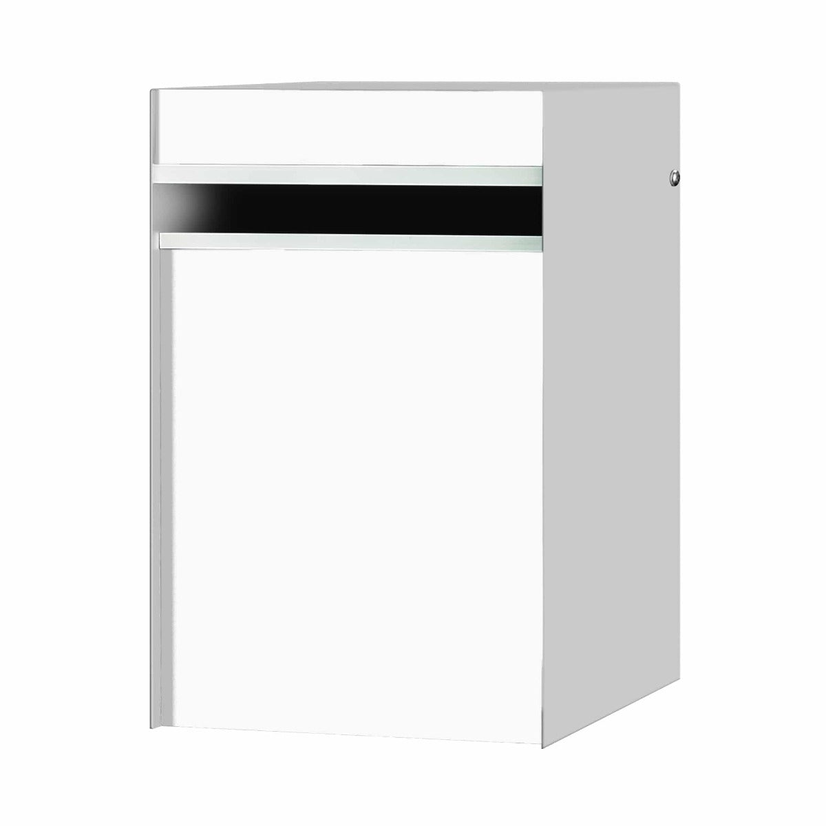 Box Design. Designer letterbox - Silver Pearl casing