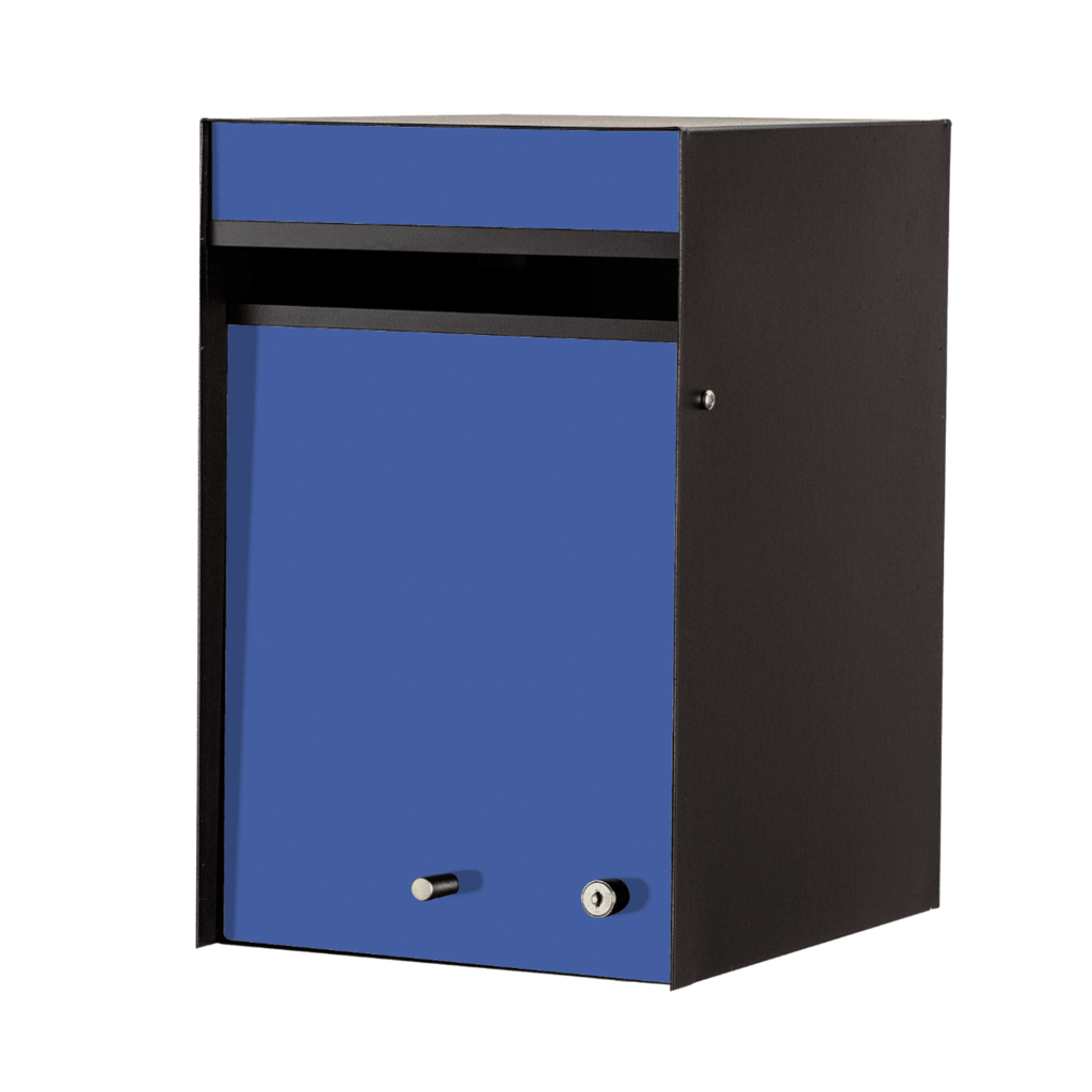 Box Design. Designer letterbox - Black casing
