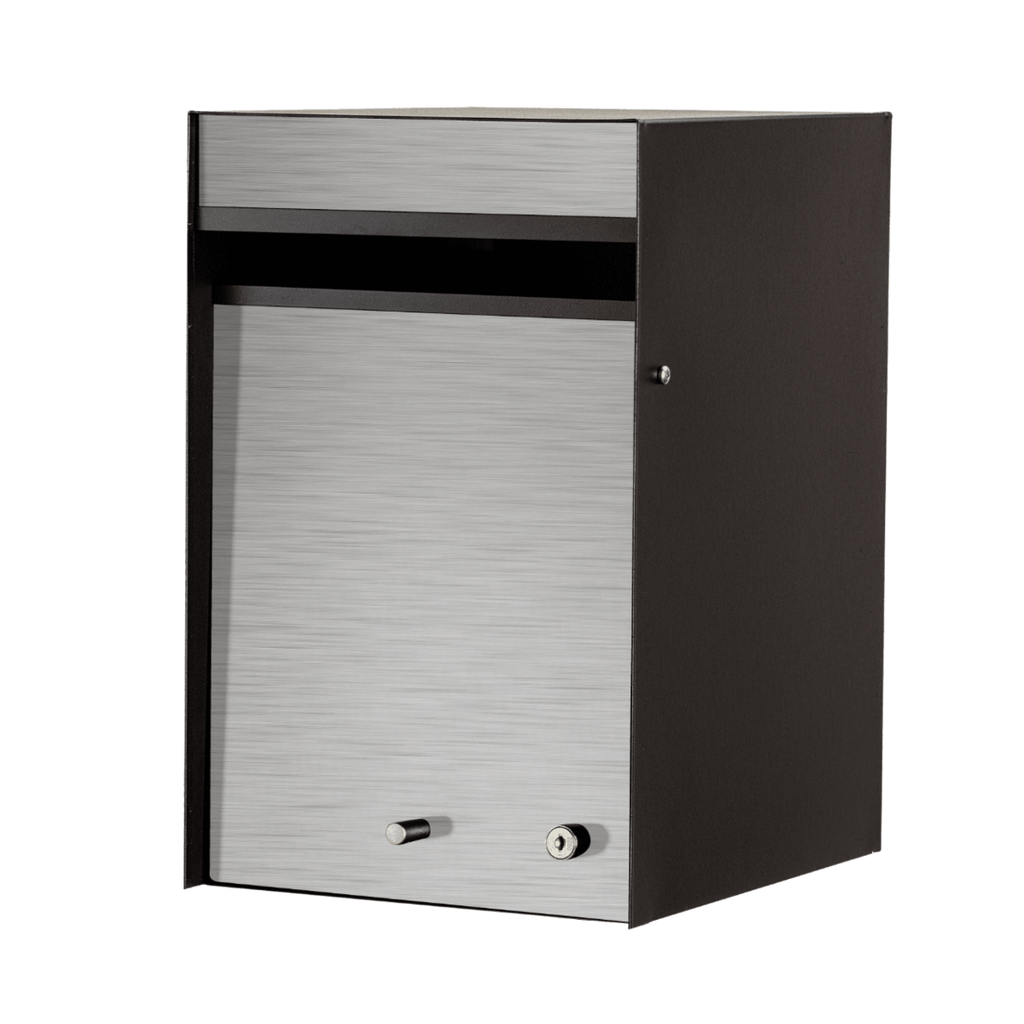 Box Design. Designer letterbox - Black casing