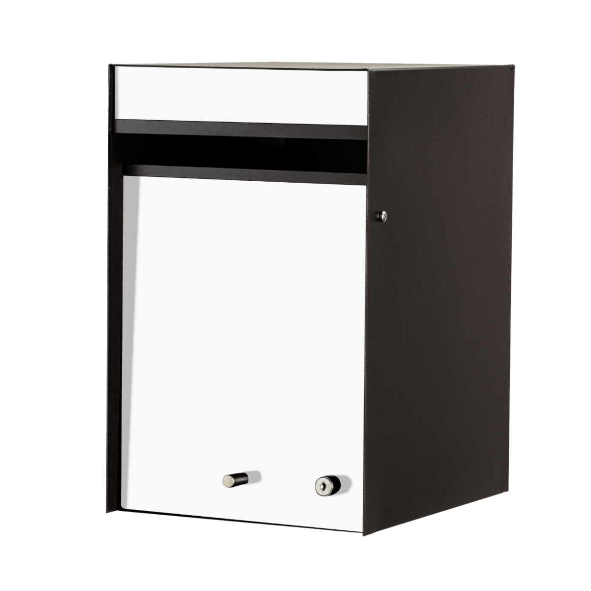 Box Design. Designer letterbox - Black casing