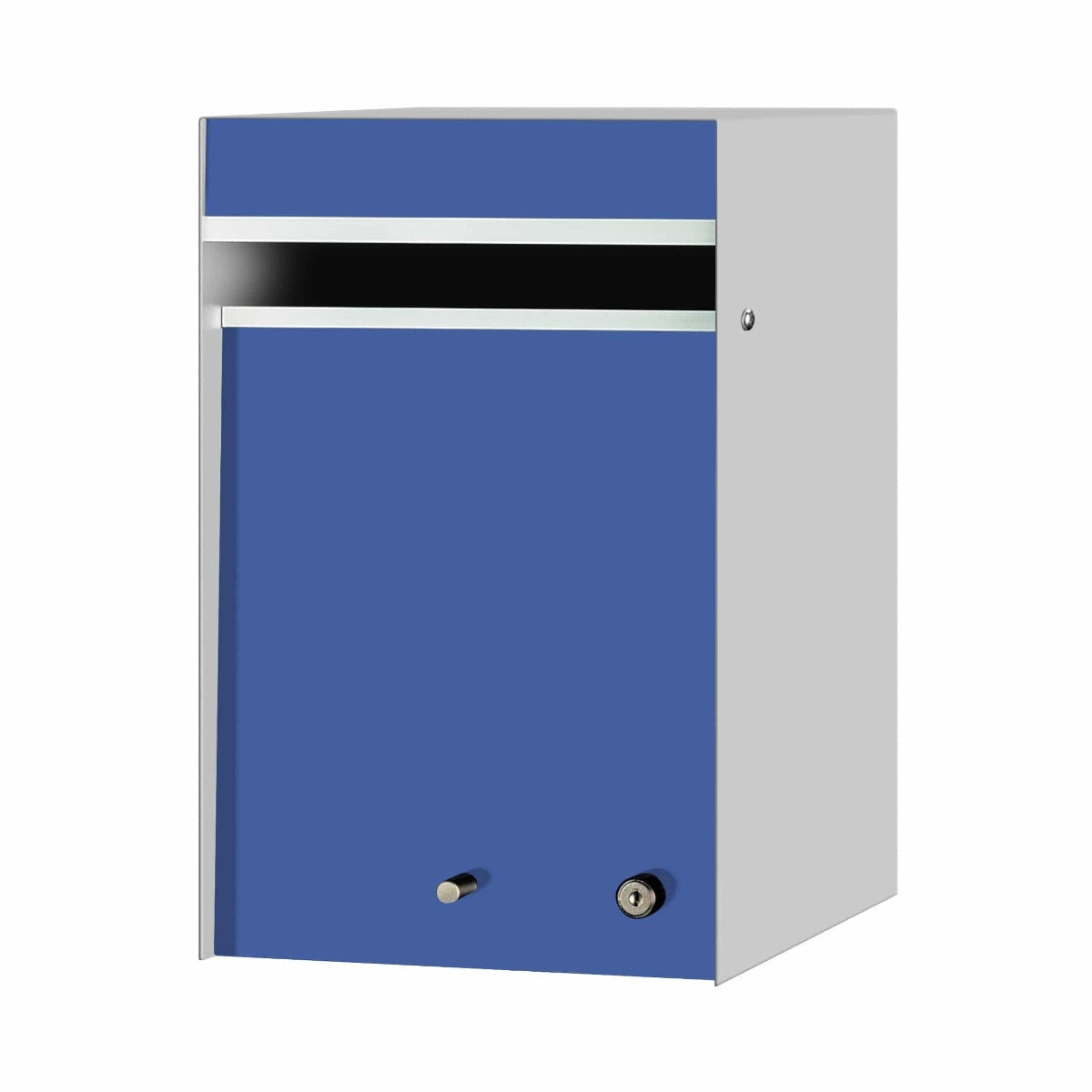 Box Design. Designer letterbox - Silver Pearl casing