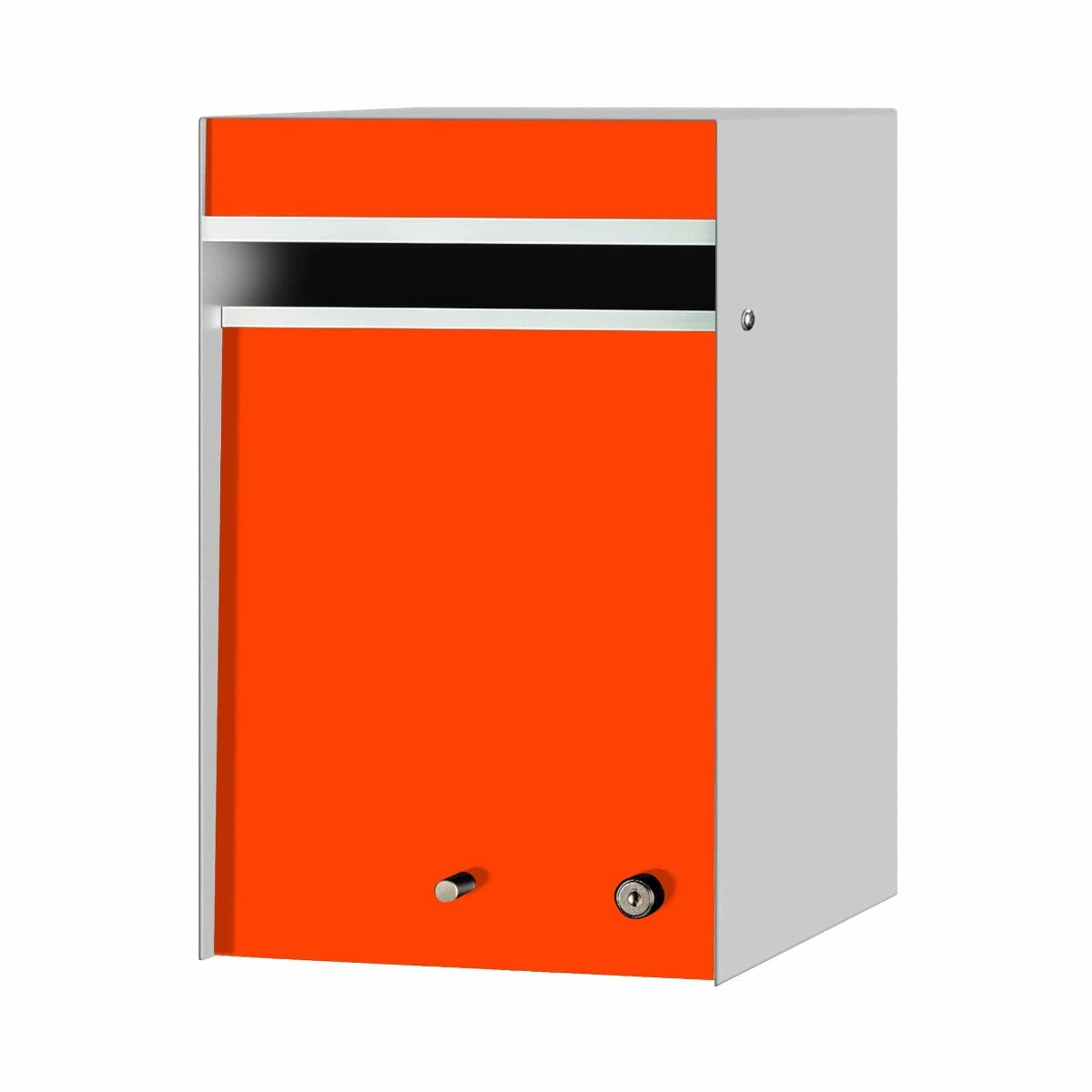Box Design. Designer letterbox - Silver Pearl casing