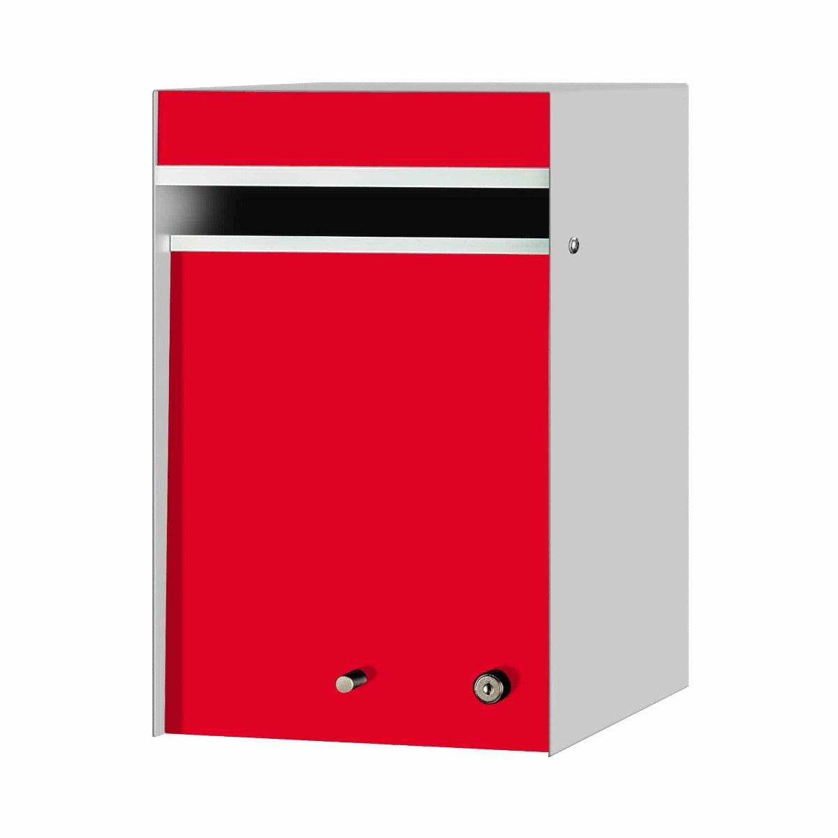 Box Design. Designer letterbox - Silver Pearl casing