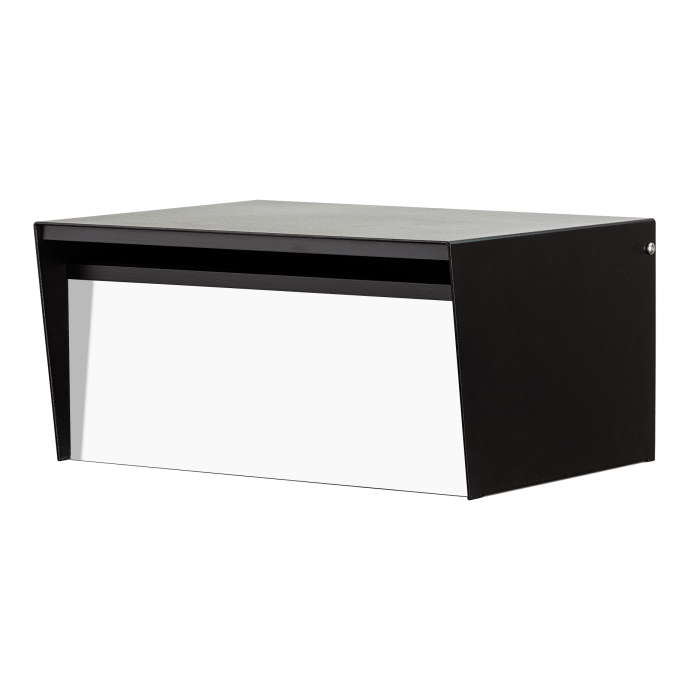 Box Design. Metro letterbox - Black casing