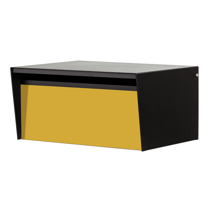 Box Design. Metro letterbox - Black casing