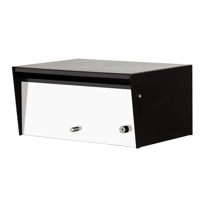 Box Design. Metro letterbox - Black casing