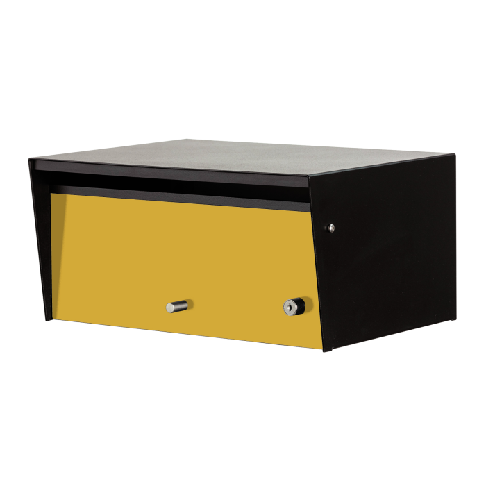 Box Design. Metro letterbox - Black casing