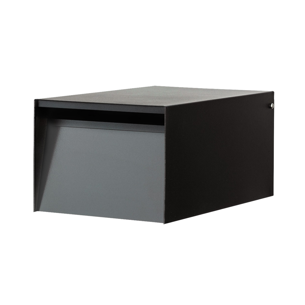Box Design. Urban letterbox - Black casing