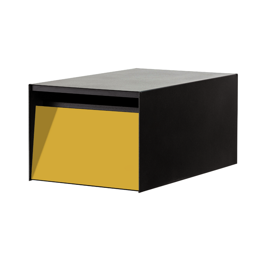 Box Design. Urban letterbox - Black casing