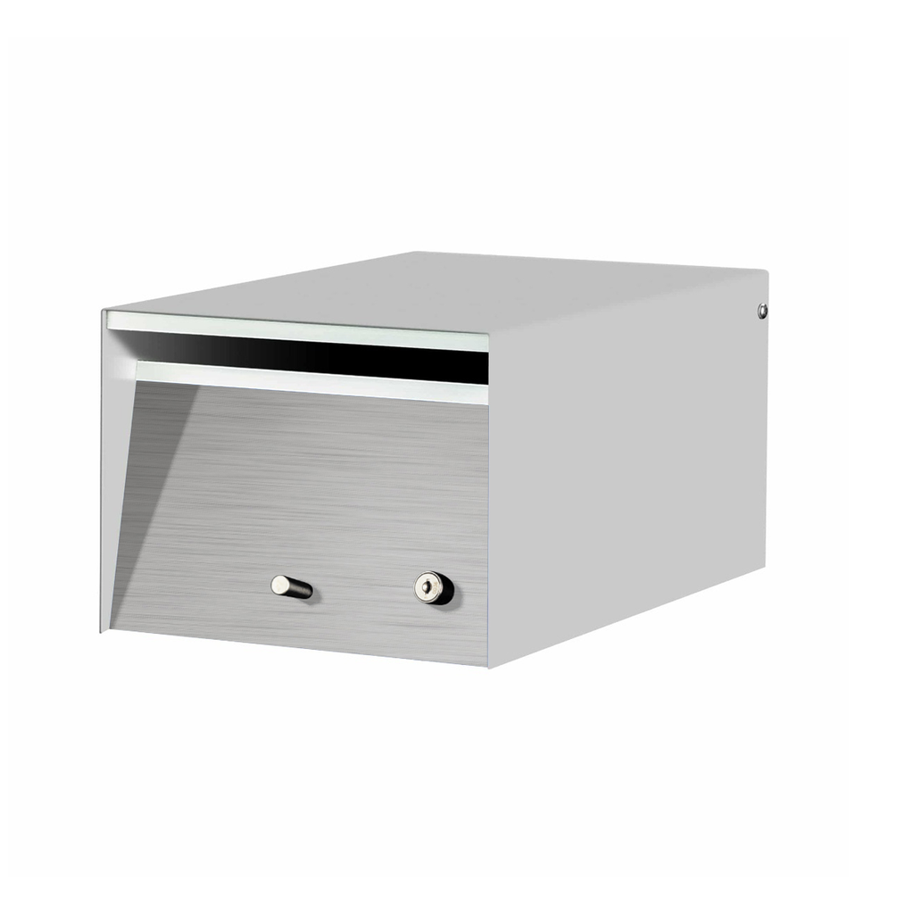 Box Design. Urban letterbox - Silver Pearl casing