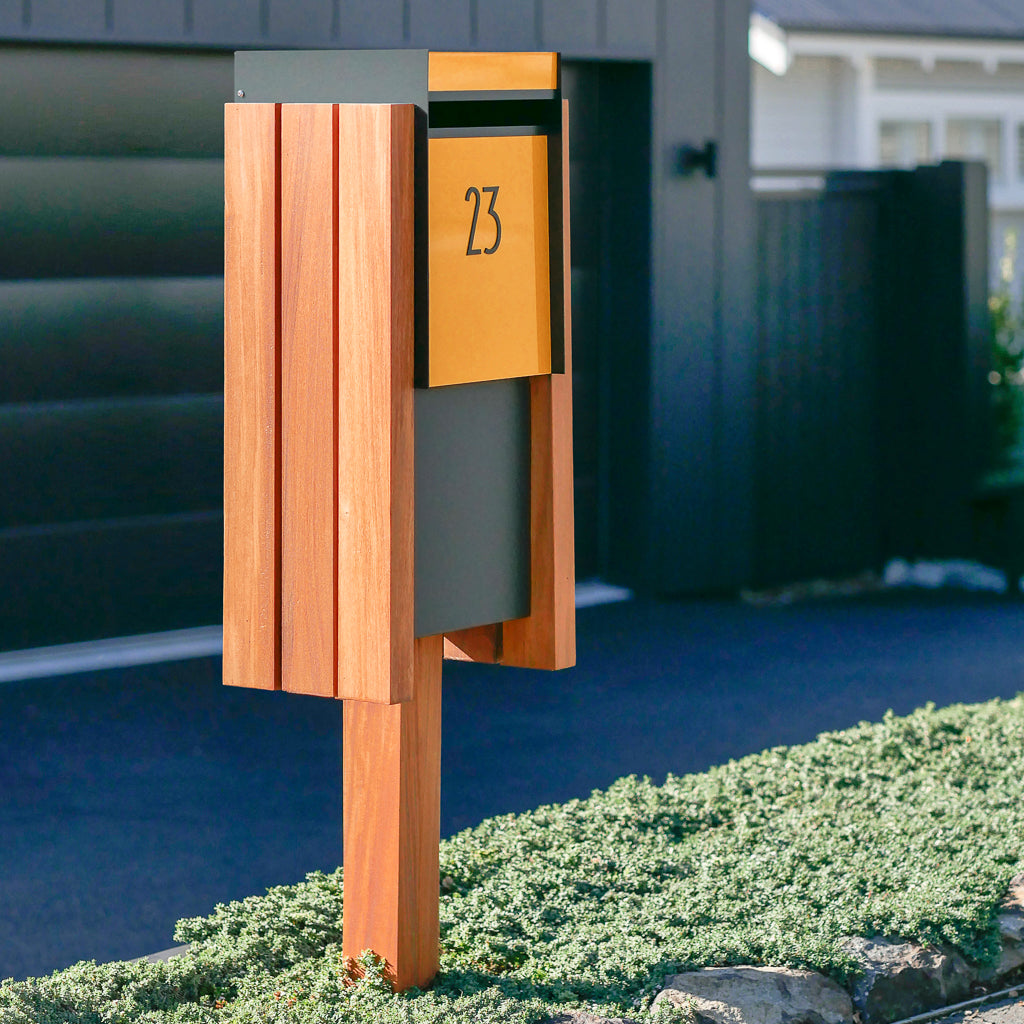 Box Design. Letterbox Numbers and Letters 80mm