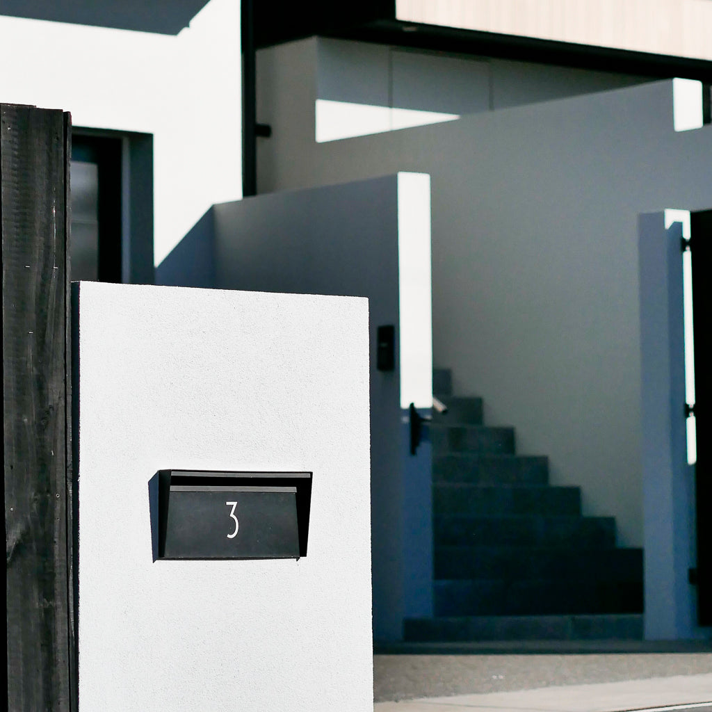 Box Design. Metro letterbox - Black casing