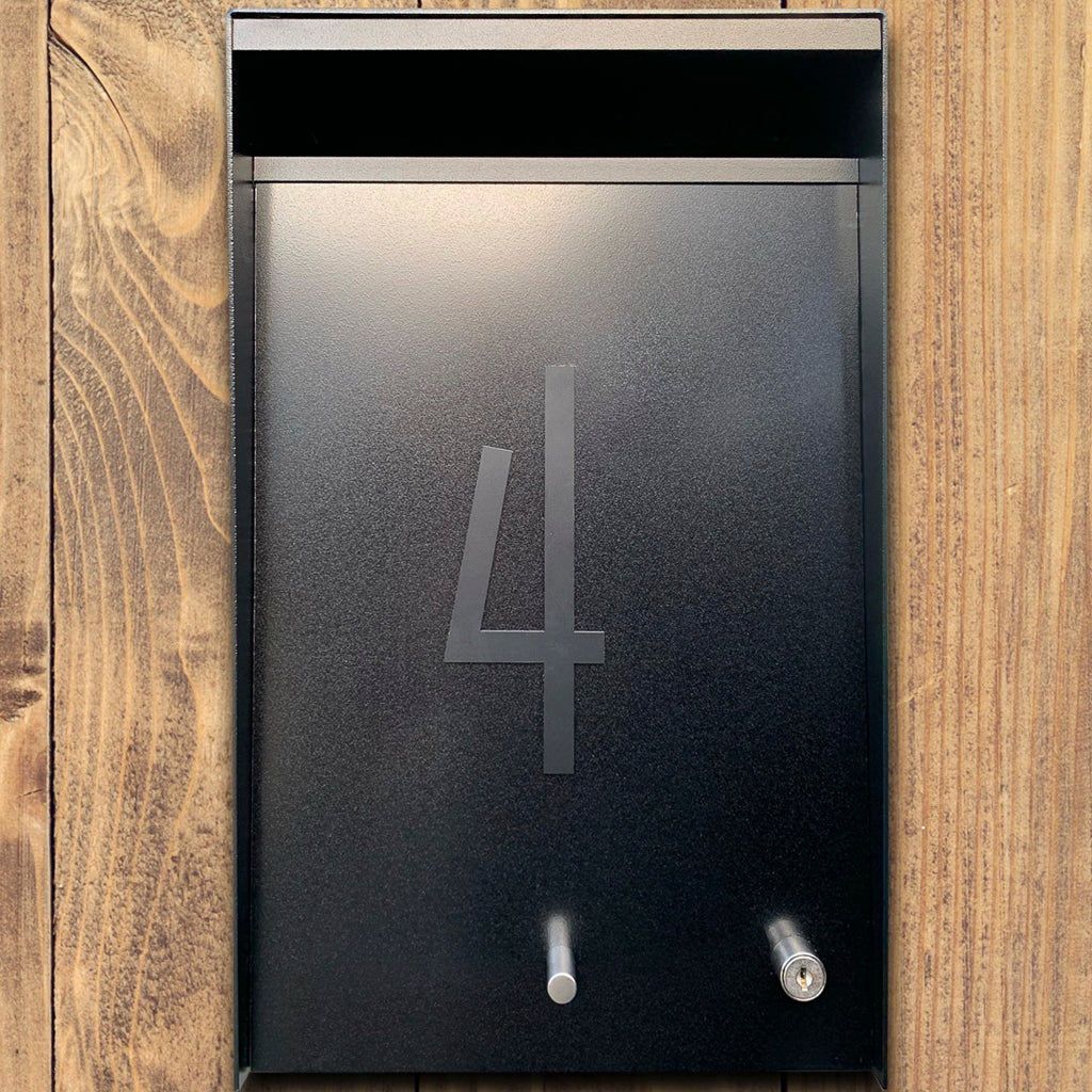 Box Design. Letterbox Numbers and Letters 160mm – Collective by Box™
