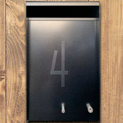 Box Design. Letterbox Numbers and Letters 160mm