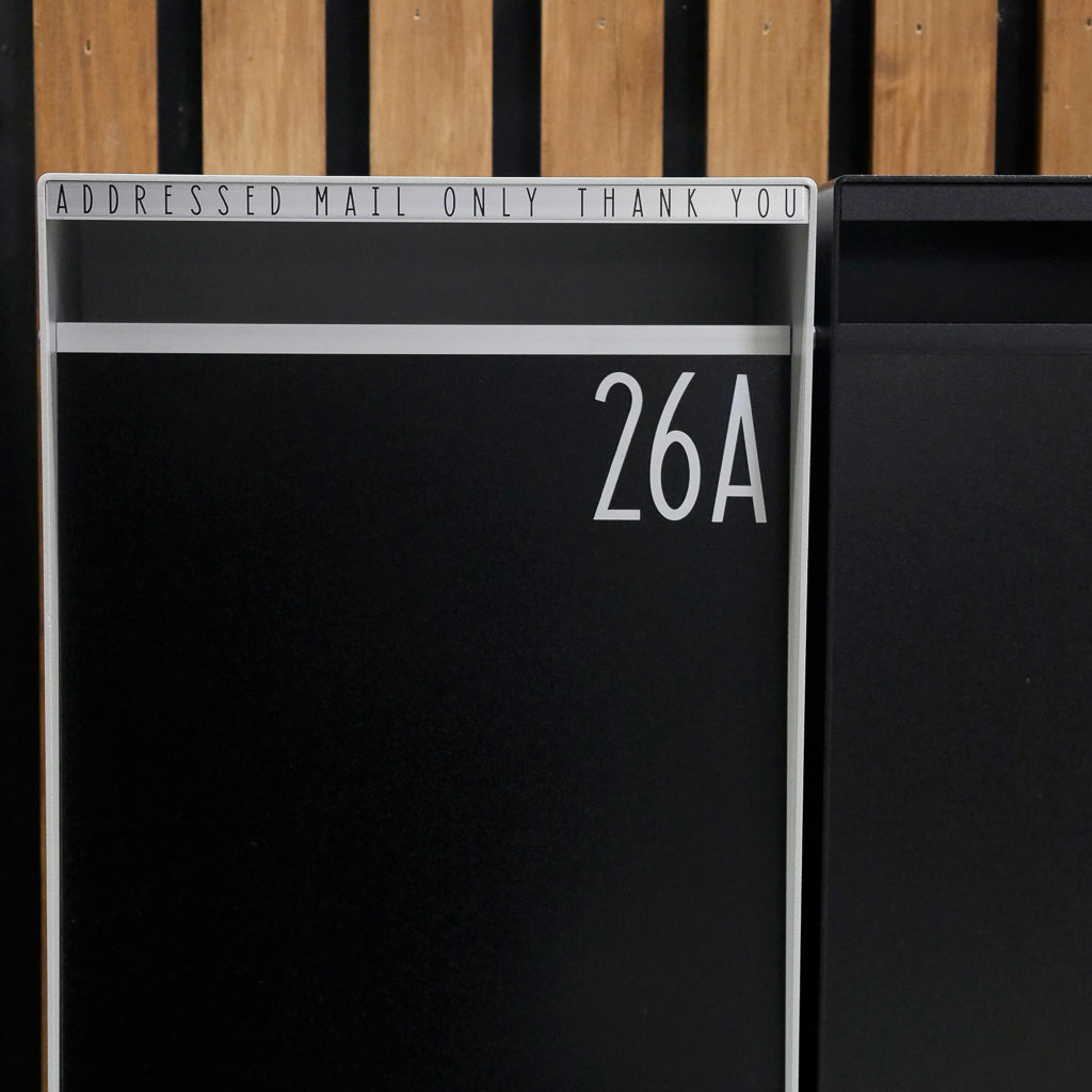 Box Design. Addressed Mail Only Sign – Collective by Box™